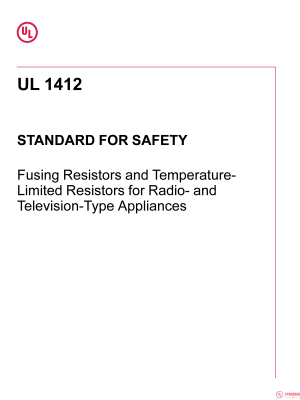 UL 1412 PDF UL 1412 PDF
